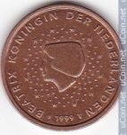 5 центов 1999 г. Нидерланды(15) -7213 - реверс