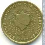 50 центов 1999 г. Нидерланды(15) -7213 - реверс