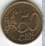 50 центов 2001 г. Нидерланды(15) -7213 - аверс
