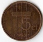 5 центов 2000 г. Нидерланды(15) -7213 - аверс