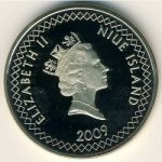1 доллар 2009 г. Ниуэ(15) -16355 - аверс