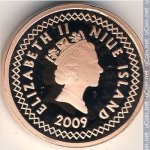 5 центов 2009 г. Ниуэ(15) -16355 - аверс