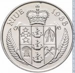 5 долларов 1988 г. Ниуэ(15) -16355 - аверс