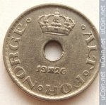 10 эре 1926 г. Норвегия(16) -2020 - реверс