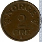 2 эре 1952 г. Норвегия(16) -2020 - аверс