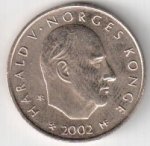20 крон 2002 г. Норвегия(16) -2020 - аверс