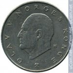 5 крон 1976 г. Норвегия(16) -2020 - реверс