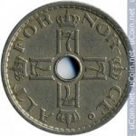50 эре 1927 г. Норвегия(16) -2020 - реверс