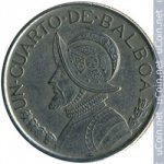 1/4 бальбоа 2008 г. Панама(17) - 674 - аверс