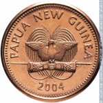 1 тоа 2004 г. Папуа - Новая Гвинея(17) -1147 - аверс
