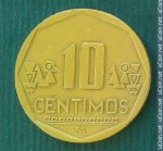 10 сентимо 2008 г. Перу(17) -1462 - реверс