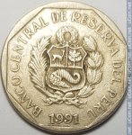 50 сентимо 1991 г. Перу(17) -1462 - аверс