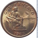 1 сентаво 1963 г. Филиппины(24) -719 - реверс