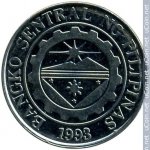 1 песо 2004 г. Филиппины(24) -719 - аверс