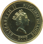 1 доллар 2009 г. Питкэрн остров(17) - 640 - реверс