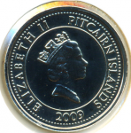 20 центов 2009 г. Питкэрн остров(17) - 640 - реверс