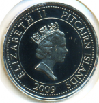 50 центов 2009 г. Питкэрн остров(17) - 640 - реверс