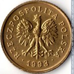 1 грош 1993 г. Польша(18) -6491 - аверс