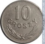 10 грошей 1949 г. Польша(18) -6491 - аверс