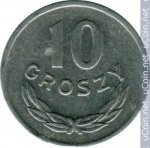 10 грошей 1949 г. Польша(18) -6491 - аверс