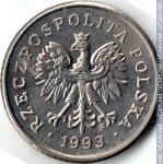 10 грошей 1993 г. Польша(18) -6491 - аверс