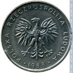 10 злотых 1988 г. Польша(18) -6491 - аверс