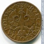 2 гроша 1938 г. Польша(18) -6491 - реверс