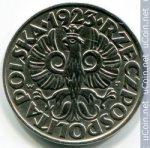 20 грошей 1923 г. Польша(18) -6491 - реверс