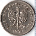 20 грошей 1990 г. Польша(18) -6491 - аверс