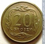 20 грошей 1997 г. Польша(18) -6491 - аверс