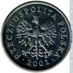 20 грошей 2001 г. Польша(18) -6491 - аверс