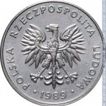 20 злотых 1989 г. Польша(18) -6491 - аверс