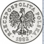 50 грошей 1992 г. Польша(18) -6491 - аверс