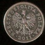 10 грошей 2011 г. Польша(18) -6491 - реверс
