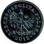 1 злотый 2012 г. Польша(18) -6491 - реверс