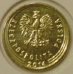 2 гроша 2014 г. Польша(18) -6491 - реверс