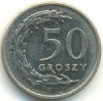 50 грошей 2012 г. Польша(18) -6491 - аверс