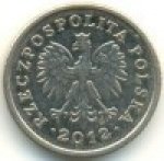 50 грошей 2012 г. Польша(18) -6491 - реверс