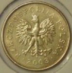 5 грошей 2003 г. Польша(18) -6491 - реверс
