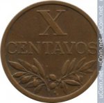 10 сентаво 1964 г. Португалия(18) -16372 - аверс