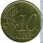 10 центов 2002 г. Португалия(18) -16372 - аверс
