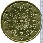 10 центов 2002 г. Португалия(18) -16372 - реверс