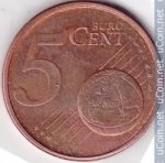 5 центов 2009 г. Португалия(18) -16372 - аверс