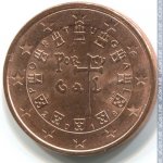 5 центов 2019 г. Португалия(18) -16372 - аверс
