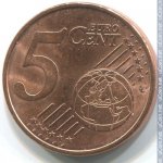 5 центов 2019 г. Португалия(18) -16372 - реверс