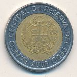 5 солей 2008 г. Перу(17) -1462 - реверс