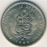 5 инти 1988 г. Перу(17) -1462 - реверс