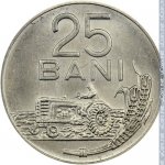 25 бани 1966 г. Румыния(18) - 1573 - реверс