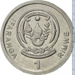 1 франк 2003 г. Руанда(18) -241 - аверс