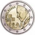 2евро 2016 г. Эстония(26) - 3424 - реверс